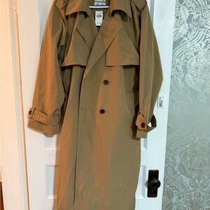 Abercrombie & Fitch Tan Trench Coat